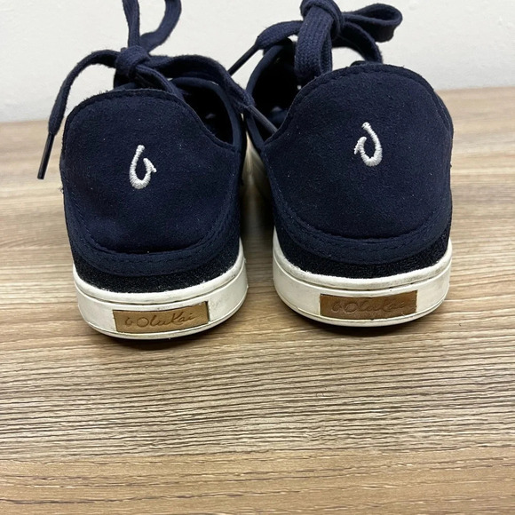 OluKai Pehuea Li Woman’s Size 7 Sneaker Pavement Grey - Picture 4 of 9